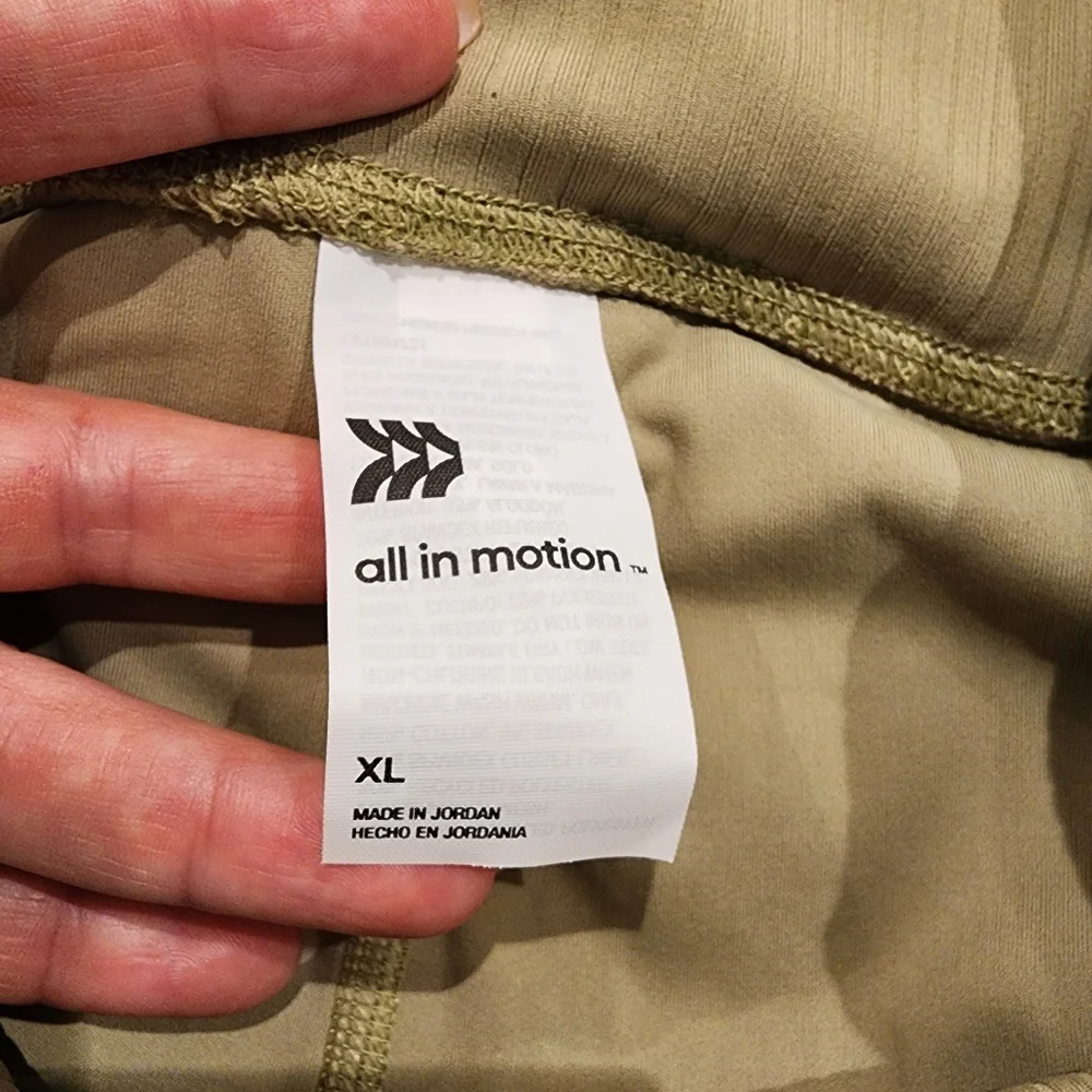 All In Motion Ribbed High-Waisted Leggings - Picture 7 of 8
